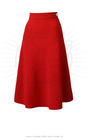 Pretty 40s Swing Skirt - Red