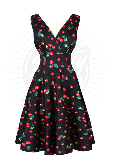 Women Retro Party Dress Rockabilly Dress Summer Plain Sleeveless Dress |  Fruugo QA