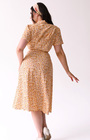 Pretty 40s Shirt Dress in Summer Ditsy