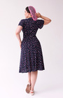 Pretty 40s Tea Dress in Pansy