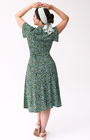 Pretty 40s Tea Dress in Mini Rose