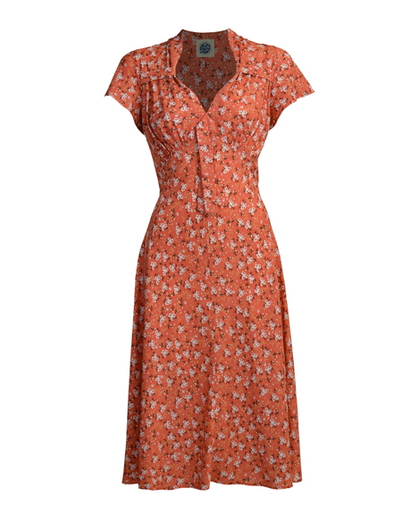 Pretty 40s Tea Dress in Starflower