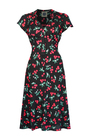 Pretty 40s Tea Dress in Cherry Print